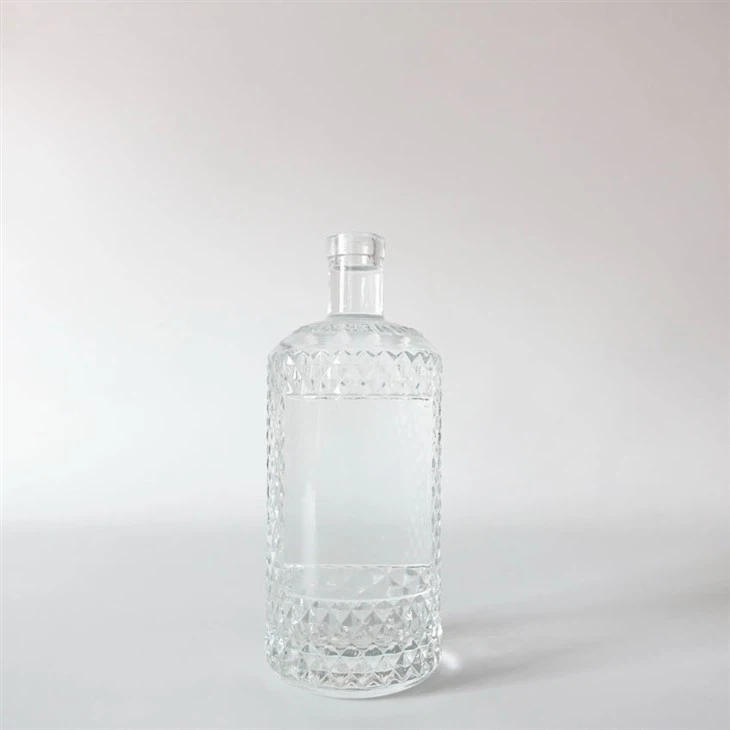 700ml 750g Tequila Glass Bottle For Spirits Package With High Polymer Cap
