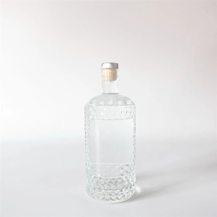 700ml 750g Tequila Glass Bottle For Spirits Package With High Polymer Cap