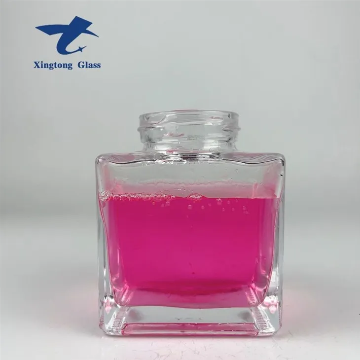 350ml boutèy kare an vè