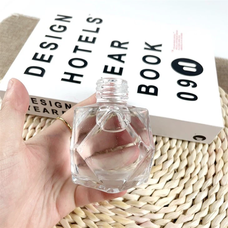 Creative Luxury Empty Mini Glass Bottle